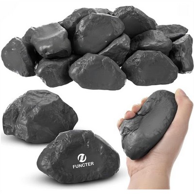 PU Simulated Coal Stone Stress Reliever Foam Toy