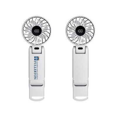 Portable Handheld Fan with Neck Lanyard
