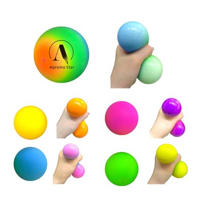 Rainbow Stress Ball Fidget Toy